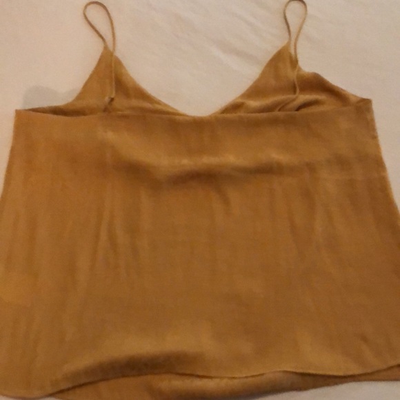 H&M gold tank top size 12 - Picture 8 of 9